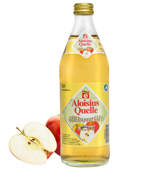Aloisius-Quelle-Goldapfelsaft